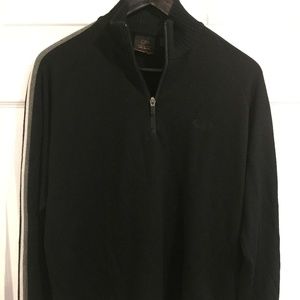 Black 1/4 Zip Icebreaker Sweater Sz M